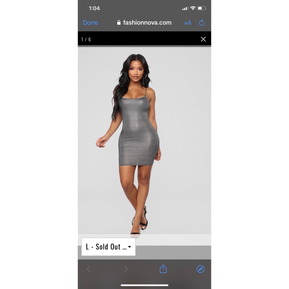 ✨NEW DIAMONDS IN THE SKY IRIDESCENT DRESS✨